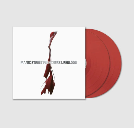 Manic Street Preachers Lifeblood: 20th Anniversary - Red Vinyl + Autographed Print UK 2-LP vinyl set