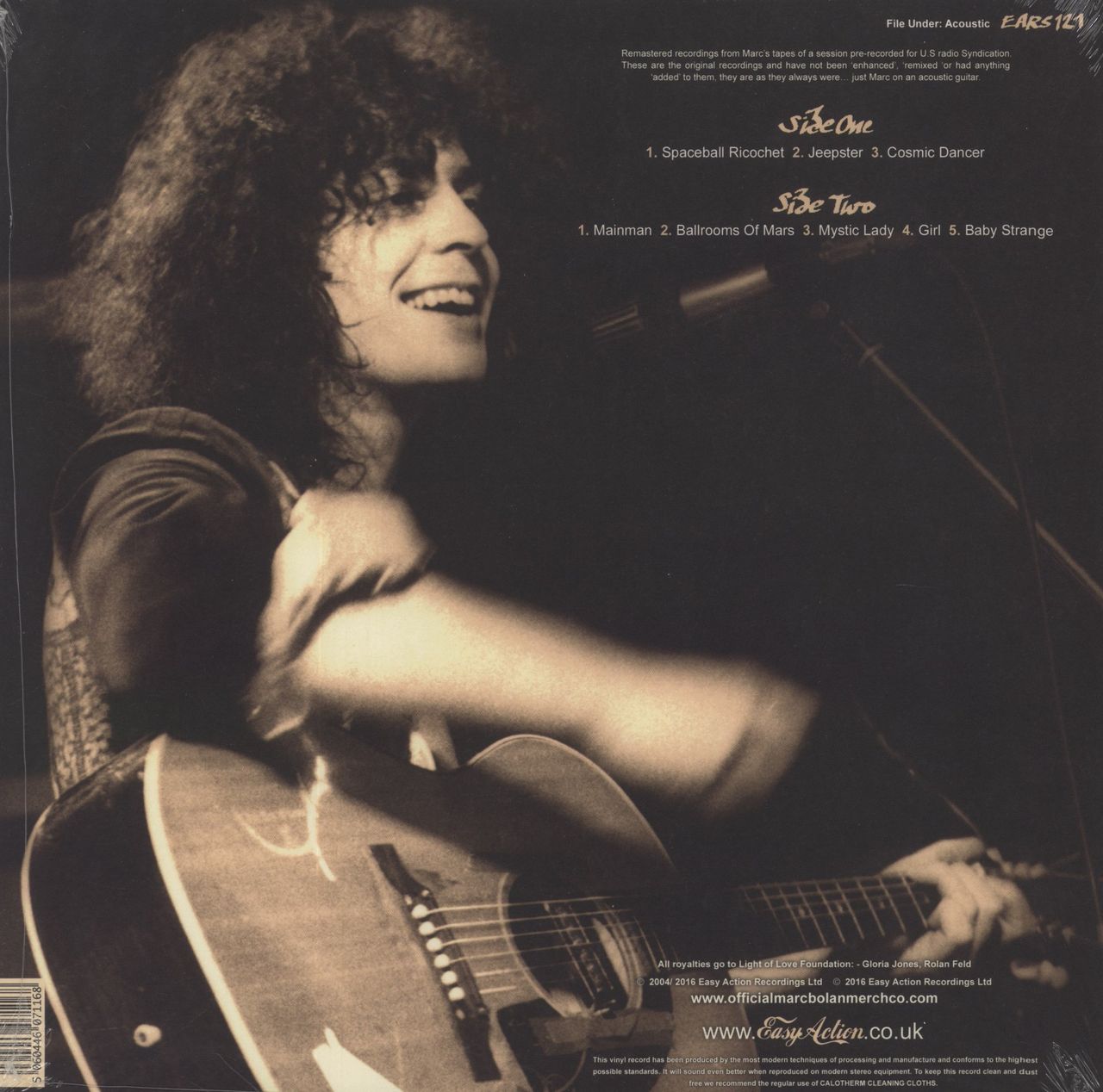 Marc Bolan Skycloaked Lord [...Of precious Light] - 180 Gram Blue Vinyl - Sealed UK Vinyl LP