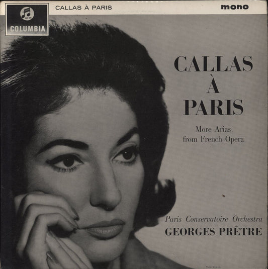 Maria Callas Callas À Paris UK Vinyl LP