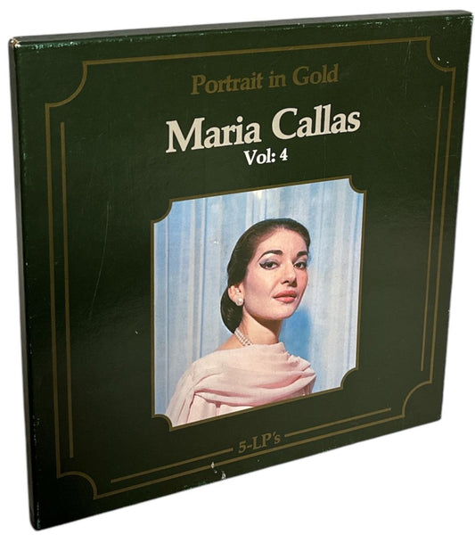 Maria Callas Portrait In Gold Vol:1 - EX German 5-LP vinyl set