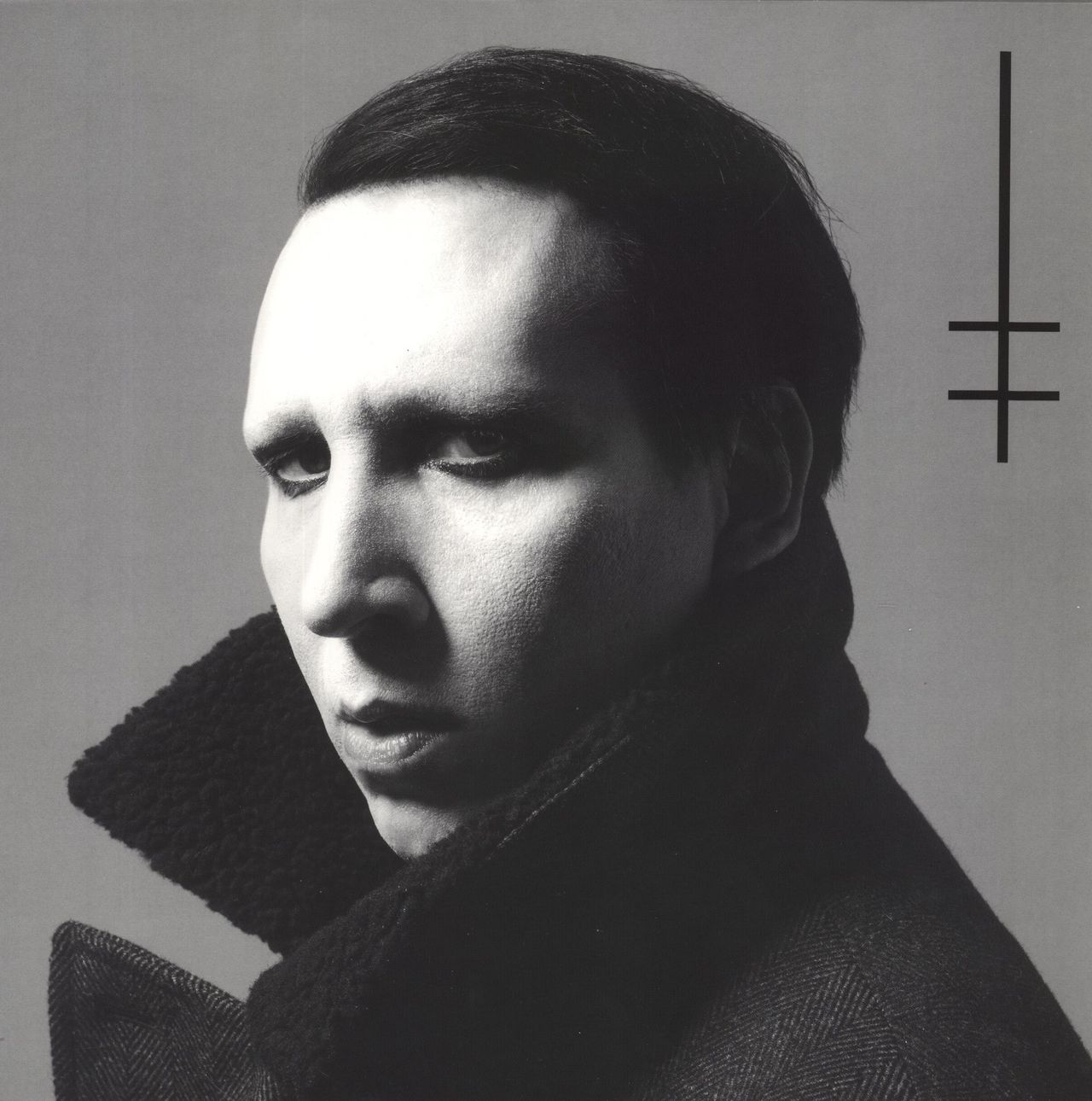 Marilyn Manson Heaven Upside Down - White UK Vinyl LP