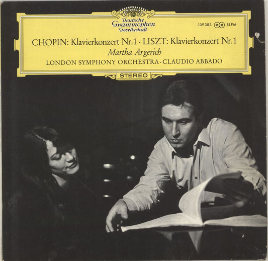 Martha Argerich Chopin: Piano Concerto No. 1 / Liszt: Piano Concerto No.1 German Vinyl LP