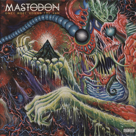 Mastodon Once More 'Round The Sun UK 2-LP vinyl set