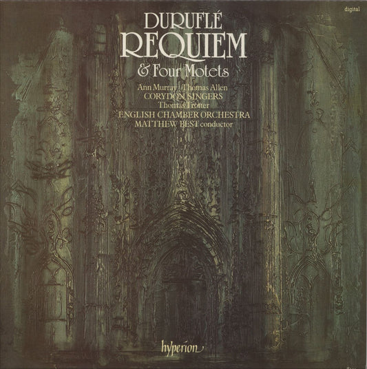 Maurice Duruflé Requiem & Four Motets UK Vinyl LP