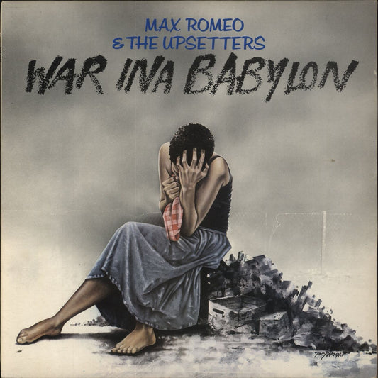Max Romeo War Ina Babylon - Bubbles Label - EX UK Vinyl LP