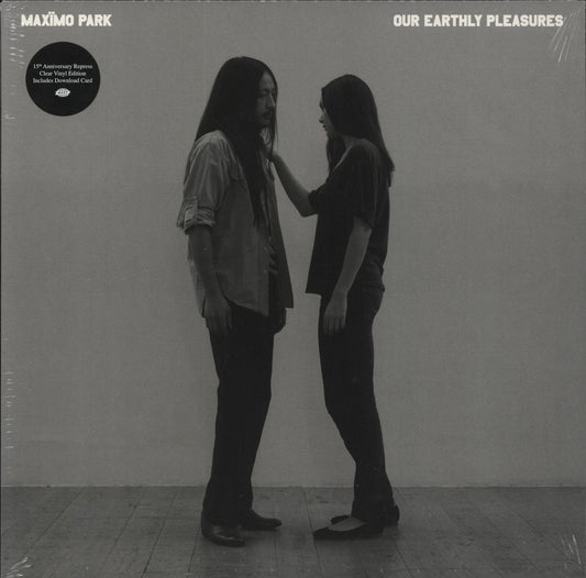 Maximo Park Our Earthly Pleasures - Clear Vinyl - Sealed UK Vinyl LP