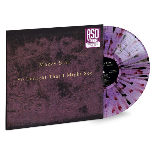 Mazzy Star - So Tonight That I Might See - Violet Smoke with Purple & Black Splatter Vinyl LP Record