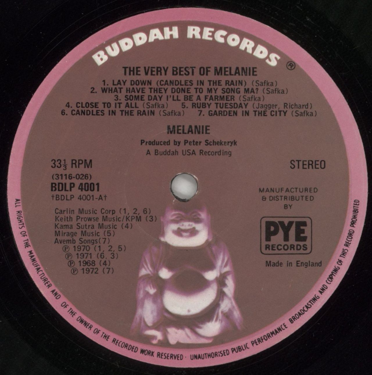 Melanie The Very Best Of Melanie - 2nd UK Vinyl LP