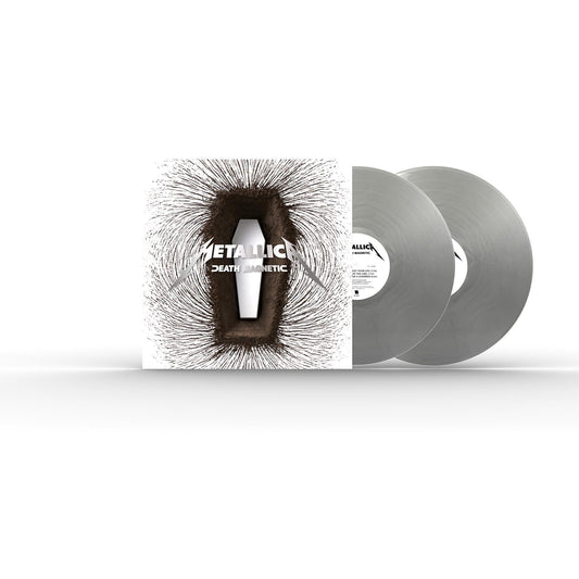 Metallica - Death Magnetic - Magnetic Silver Vinyl LP Record
