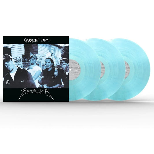 Metallica - Garage Inc. - Fade To Blue Vinyl LP Record
