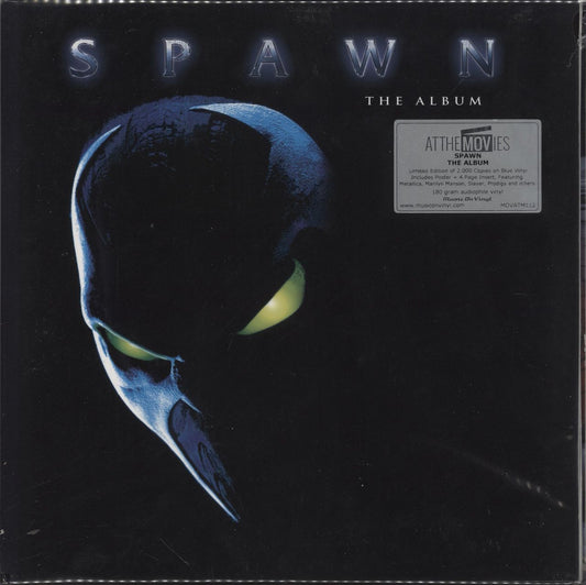 Metallica Spawn The Album - Numbered - Blue Vinyl UK 2-LP vinyl set