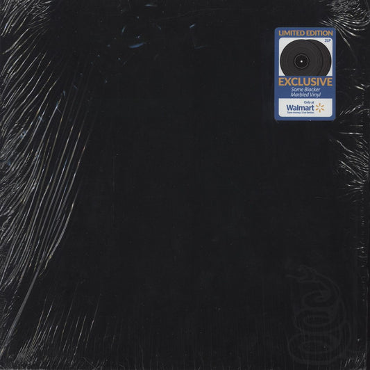 Metallica The Black Album - Some Blacker Marbled Vinyl US 2-LP vinyl set