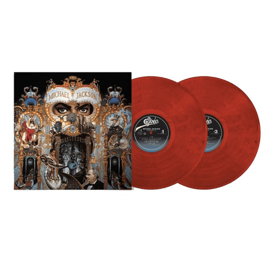 Michael Jackson - Dangerous - Limited Edition Red Vinyl LP Record