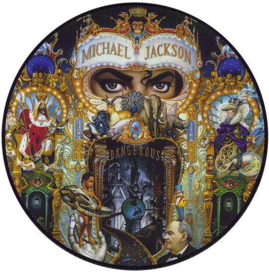 Michael Jackson Dangerous - Picture Disc Edition UK Picture disc LP