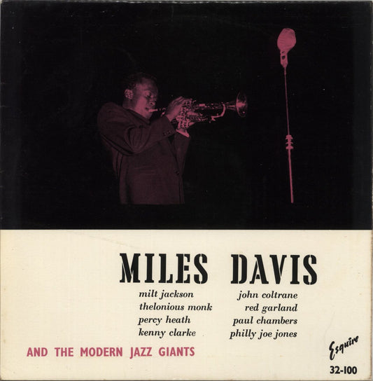 Miles Davis And The Modern Jazz Giants - EX UK Vinyl LP