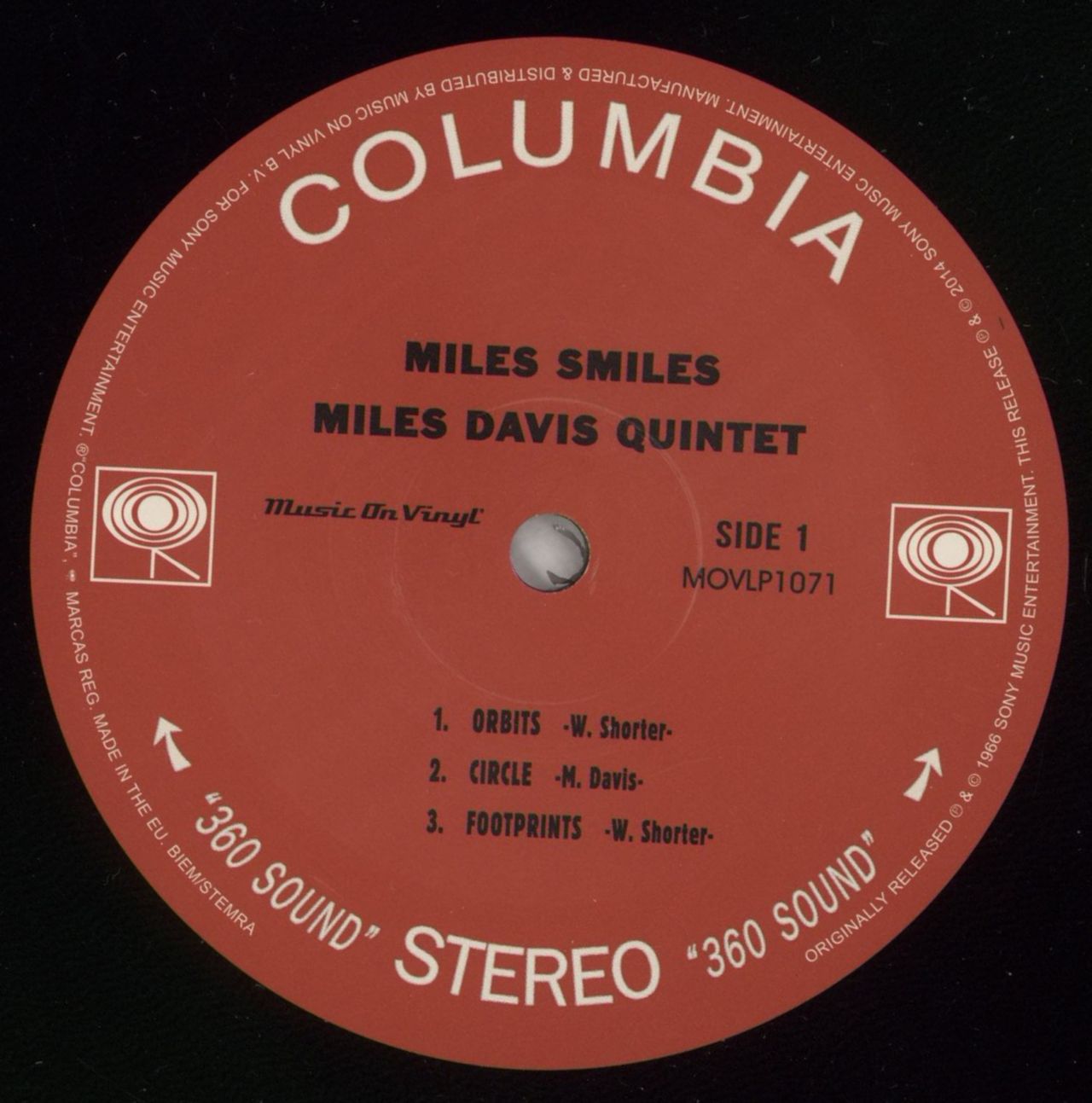Miles Davis Miles Smiles - 180gm UK Vinyl LP