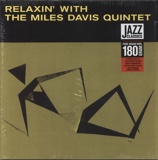 Miles Davis Relaxin' With The Miles Davis Quintet - 180gm Vinyl - Shrink UK Vinyl LP