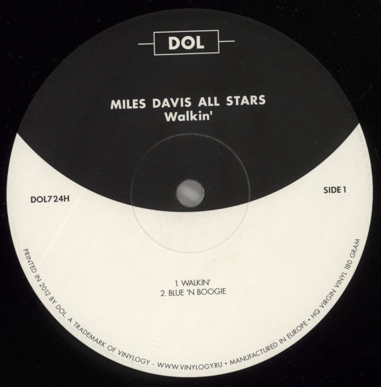 Miles Davis Walkin' - 180 Gram - EX UK Vinyl LP