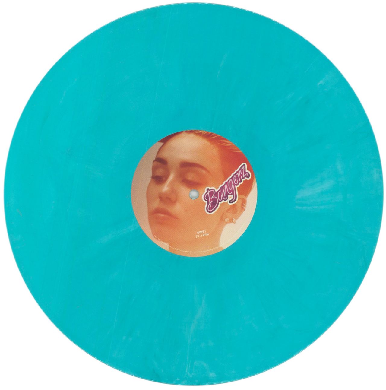 Miley Cyrus Bangerz - 10th Anniversary Sea Glass Vinyl UK 2-LP vinyl set