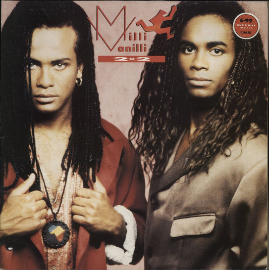 Milli Vanilli 2 x 2 (Two x Two) UK 2-LP vinyl set
