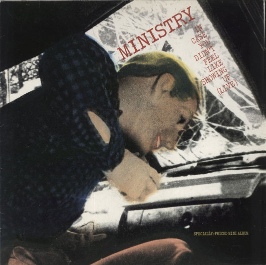 Ministry In Case You Didn't Feel Like Showing Up German Vinyl LP