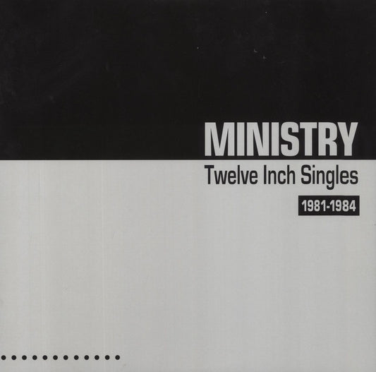 Ministry Twelve Inch Singles 1981-1984 - Silver Vinyl US 2-LP vinyl set