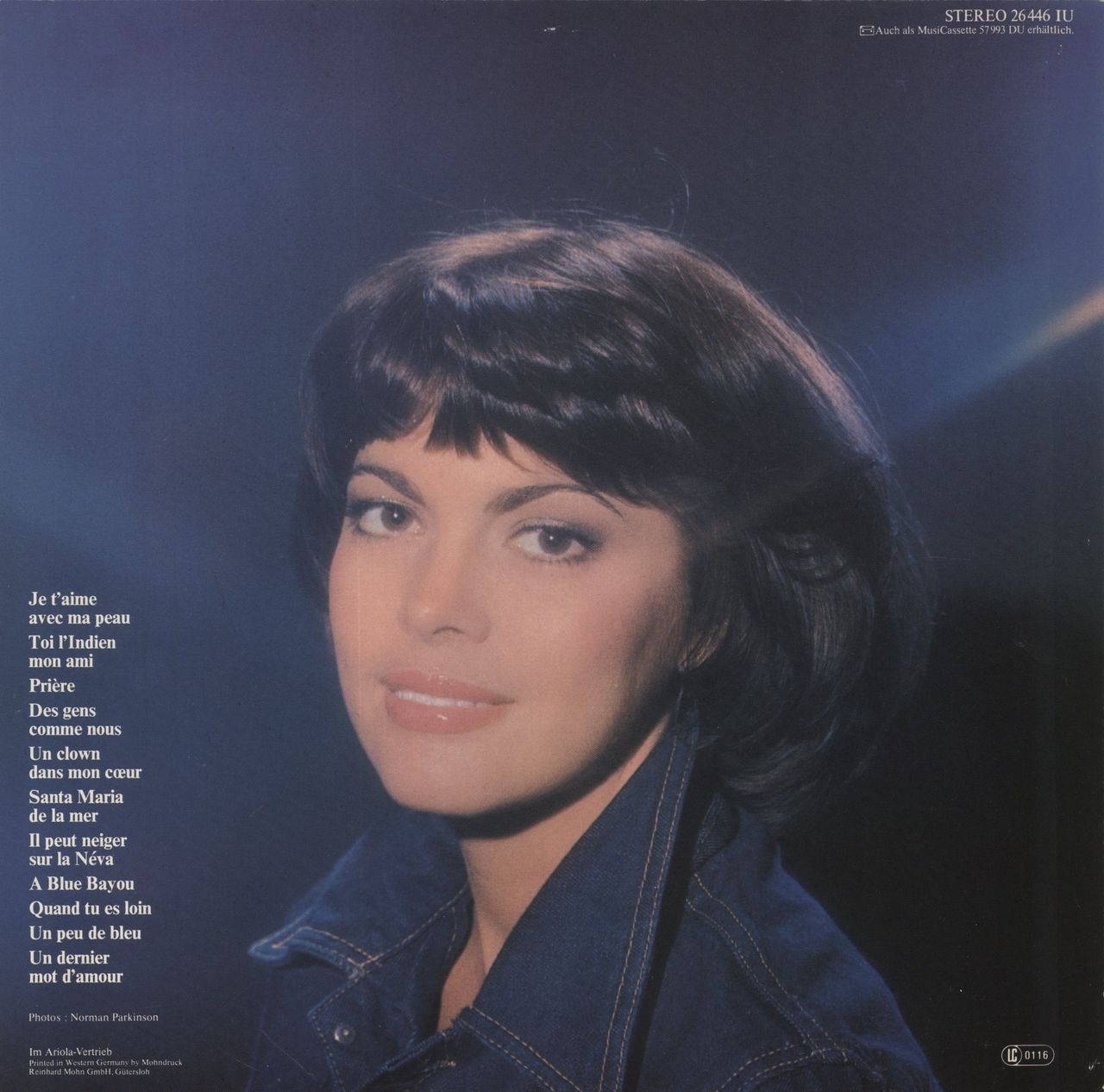 Mireille Mathieu Fidèlement Votre German Vinyl LP