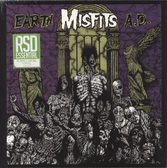 Misfits Earth A.D. / Wolfsblood - RSD - Purple Swirl Vinyl - Sealed US Vinyl LP