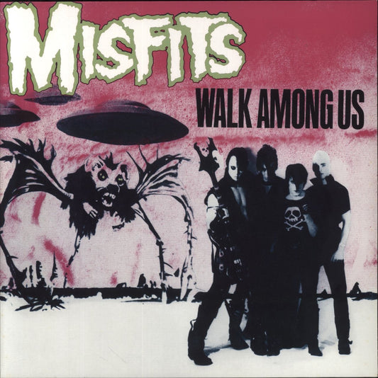 Misfits Walk Among Us - Red Vinyl UK Vinyl LP