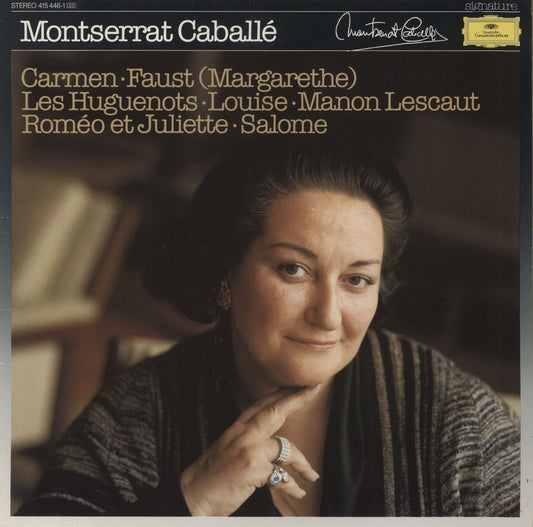 Montserrat Caballe Carmen Faust (Margarethe) Les Huguenots Louise •Manon Lescaut Roméo Et Juliette • Salome German Vinyl LP