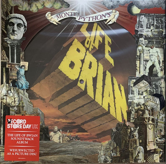 Monty Python Life Of Brian - Sealed UK Picture disc LP