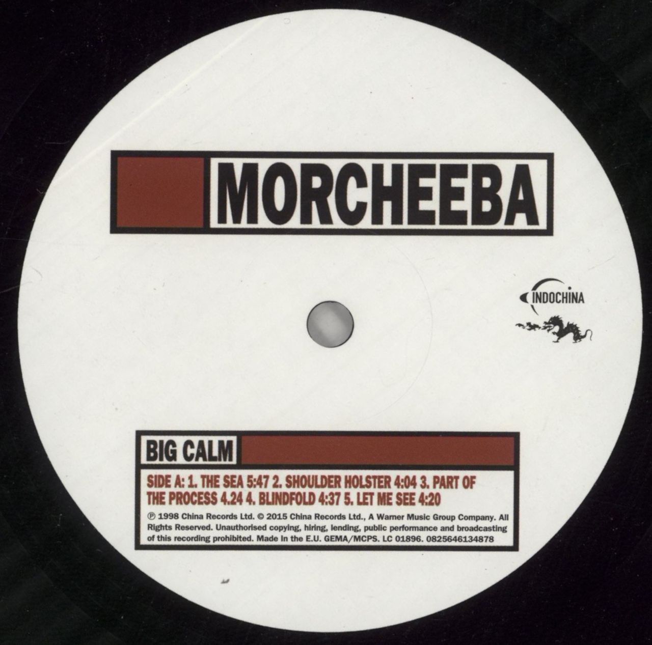 Morcheeba Big Calm - 180gm - Shrink UK Vinyl LP