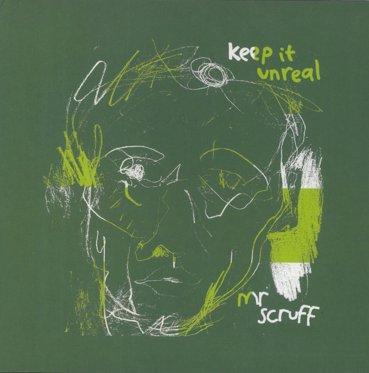Mr Scruff Keep It Unreal: 20th Anniversary Edition - Green Vinyl UK 2-LP vinyl set