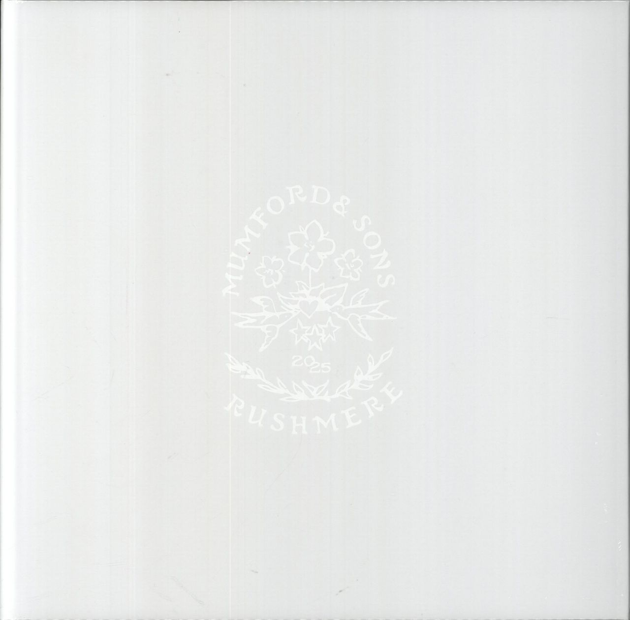 Mumford & Sons Rushmere - 140gm Recycled Red Vinyl + Hardcover Book - Sealed UK Vinyl LP