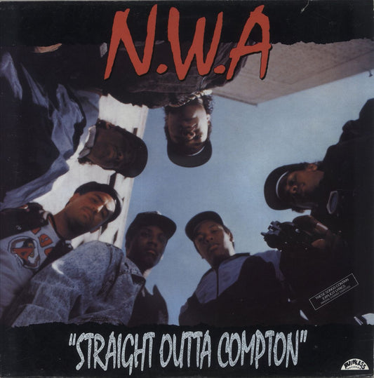 N.W.A. Straight Outta Compton - VG UK Vinyl LP