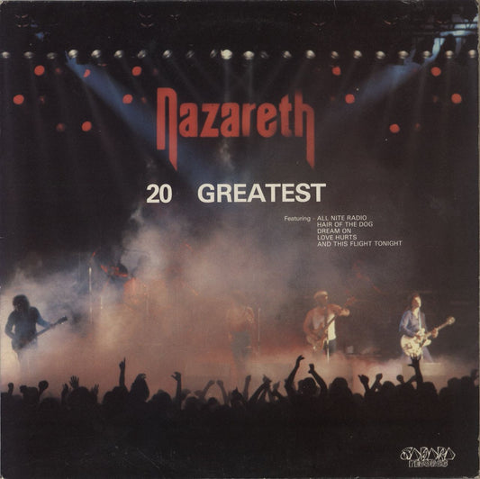 Nazareth 20 Greatest UK Vinyl LP