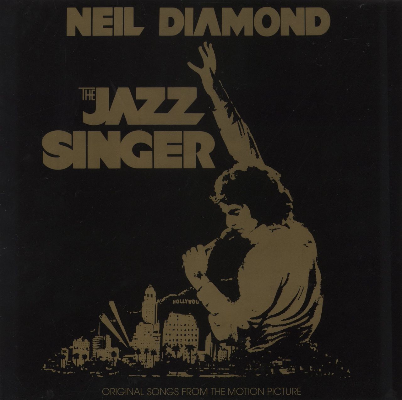 Neil Diamond The Jazz Singer - Matte sleeve UK Vinyl LP