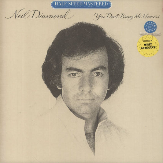 Neil Diamond You Don't Bring Me Flowers - Stickered Dutch Vinyl LP