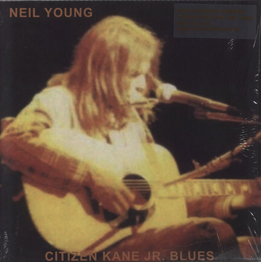 Neil Young Citizen Kane Jr. Blues - stickered shrink UK Vinyl LP