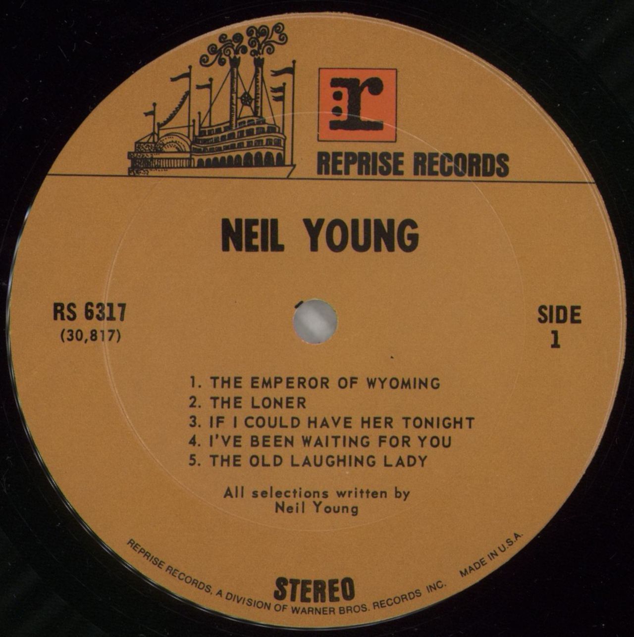 Neil Young Neil Young - 2nd US Vinyl LP