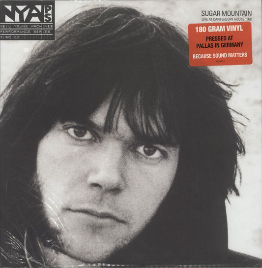 Neil Young Sugar Mountain: Live At Canterbury House 1968 US 2-LP vinyl set