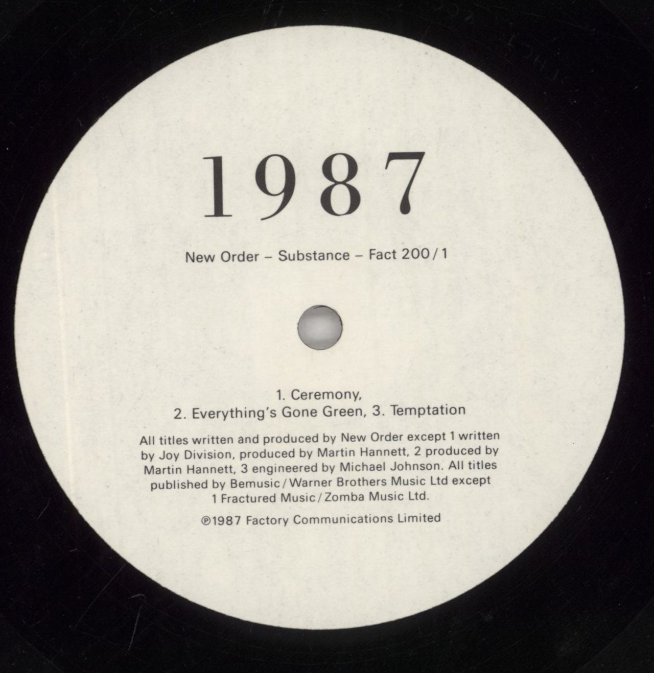 New Order Substance - 1st - VG UK 2-LP vinyl set