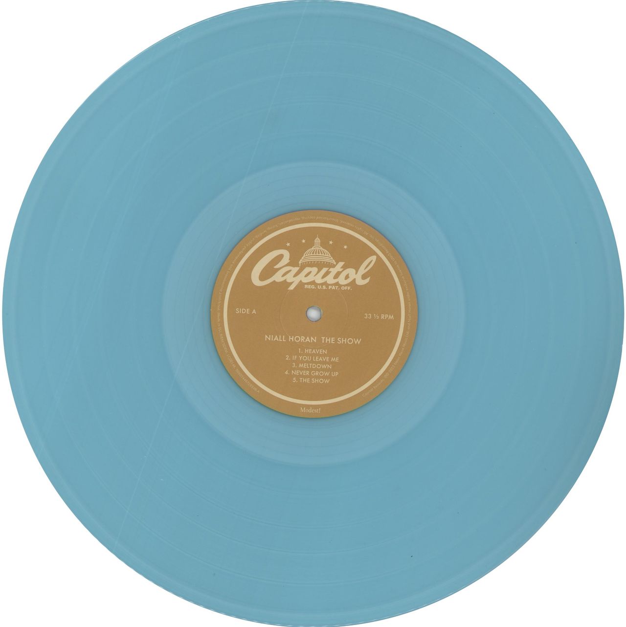 Niall Horan The Show - Blue Vinyl + Alternate Artwork UK Vinyl LP