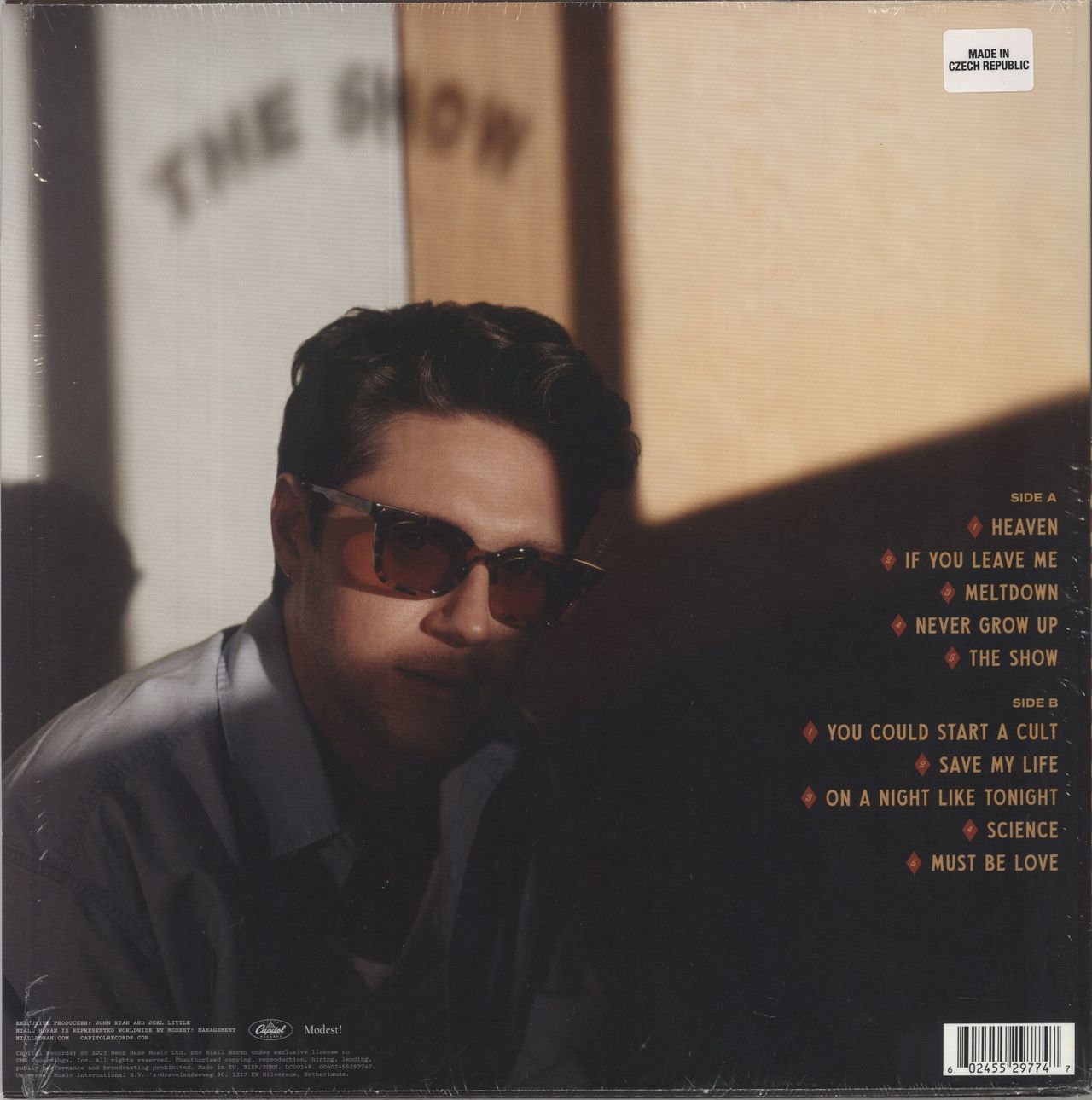 Niall Horan The Show - Blue Vinyl + Alternate Artwork UK Vinyl LP