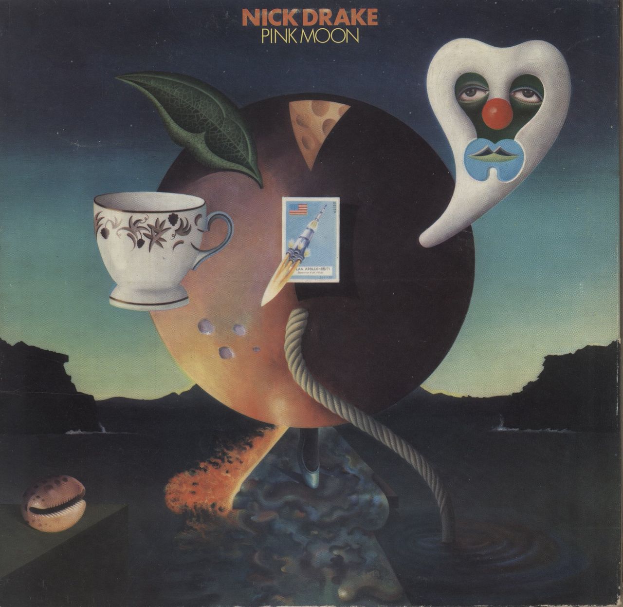 Nick Drake Pink Moon - 1st UK Vinyl LP