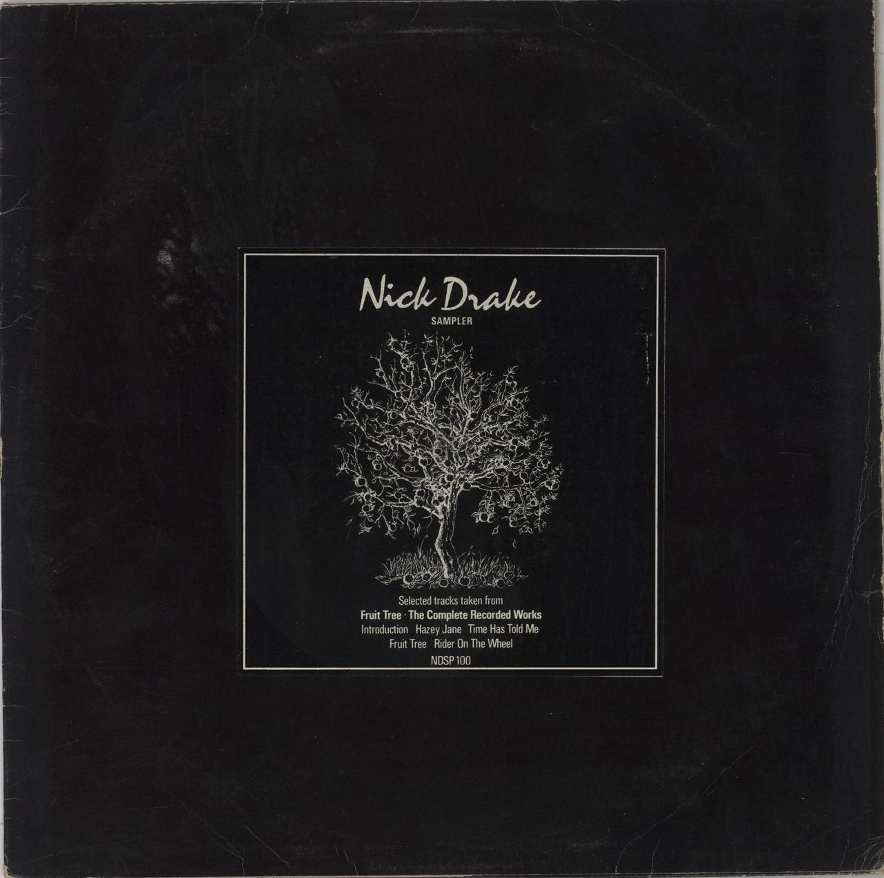 Nick Drake Sampler - Extracts From 'Fruit Tree' - VG Sleeve UK Promo Vinyl LP