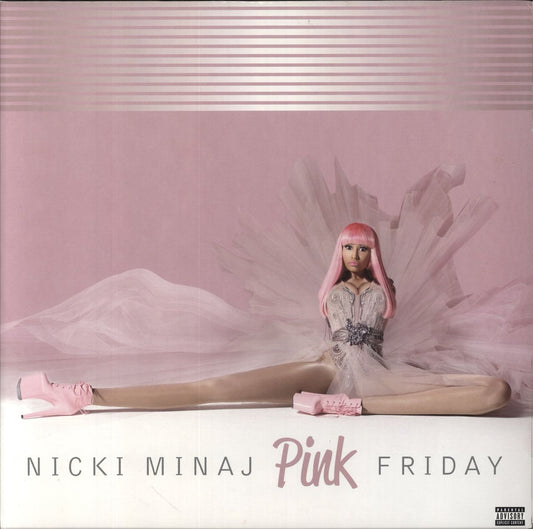 Nicki Minaj Pink Friday - Pink Vinyl UK 2-LP vinyl set