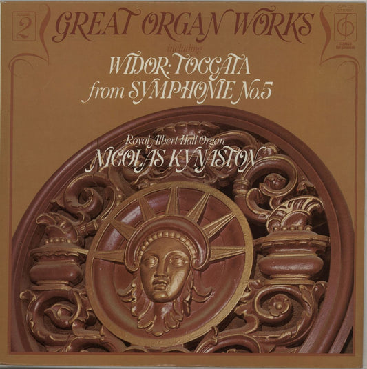 Nicolas Kynaston Great Organ Works UK Vinyl LP