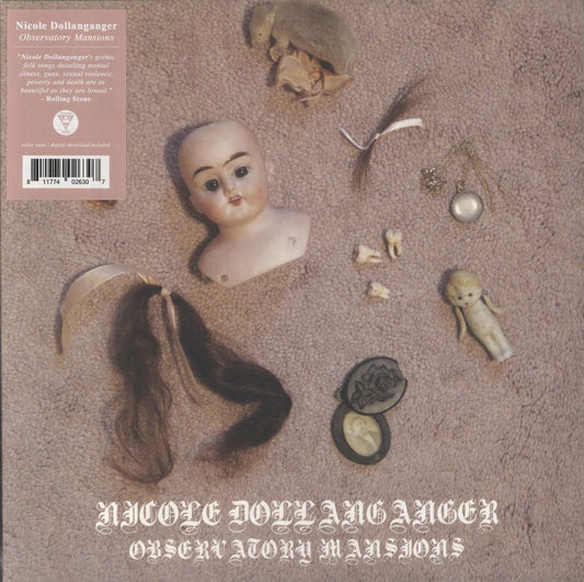 Nicole Dollanganger Observatory Mansions - Pink Opaque Vinyl US Vinyl LP