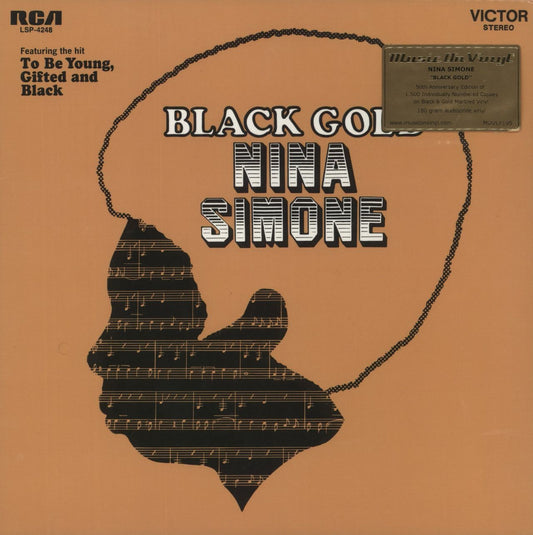 Nina Simone Black Gold - 180g Gold Marbled Vinyl UK Vinyl LP